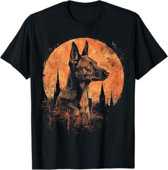Australian Kelpie Dog Motif Pet Australian Kelpie T-Shirt