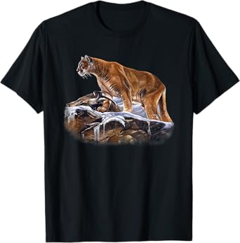 Puma Wildcat Panther Mountain Lion T-Shirt