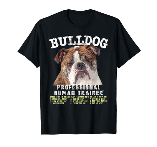 Bulldog Professional Human Trainer T-Shirt