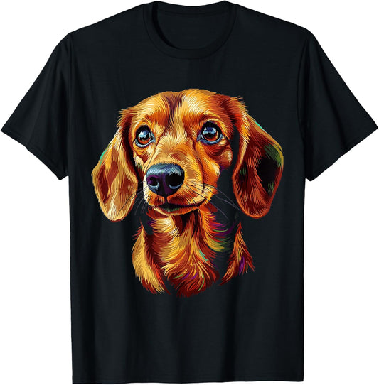 Dachshund Dog Graphic Pet Art Dachshund T-Shirt