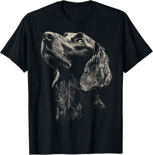 Irish Setter Dog Motif Pet Artwork Irish Setter T-Shirt