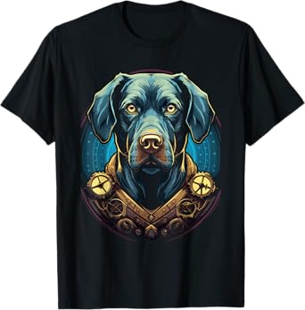 Steampunk Labrador Dog T-Shirt