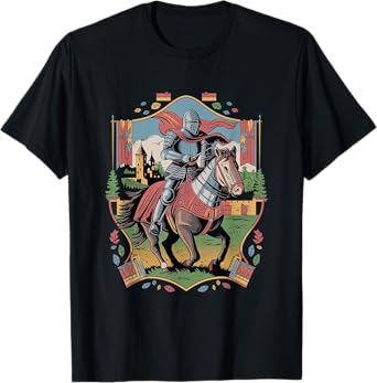 Renaissance Festival Medieval Jousting Ren Fair Horse Knight T-Shirt
