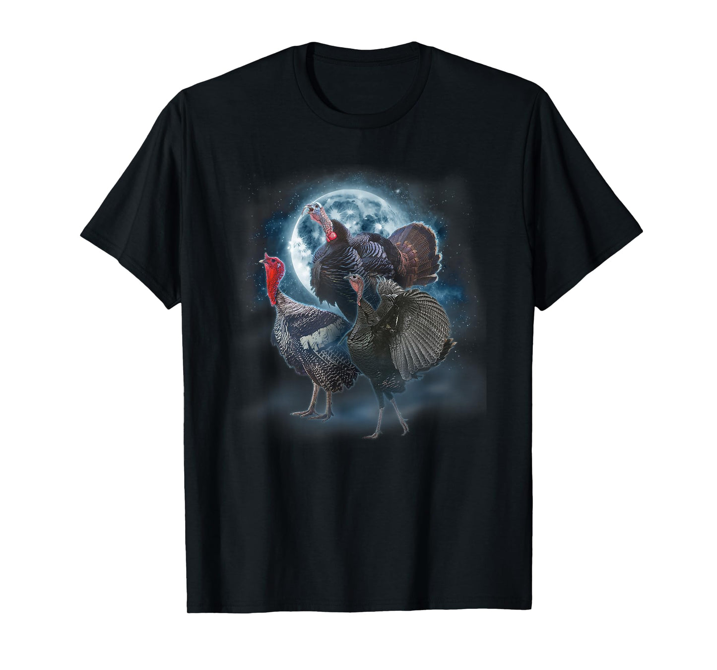 Howling at the Moon Shirt - Funny Turkey Shirts - Turkey T-Shirt