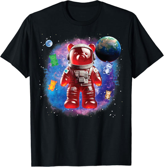 Gummy Bear in Space, Funny Gummy Bear T-Shirt