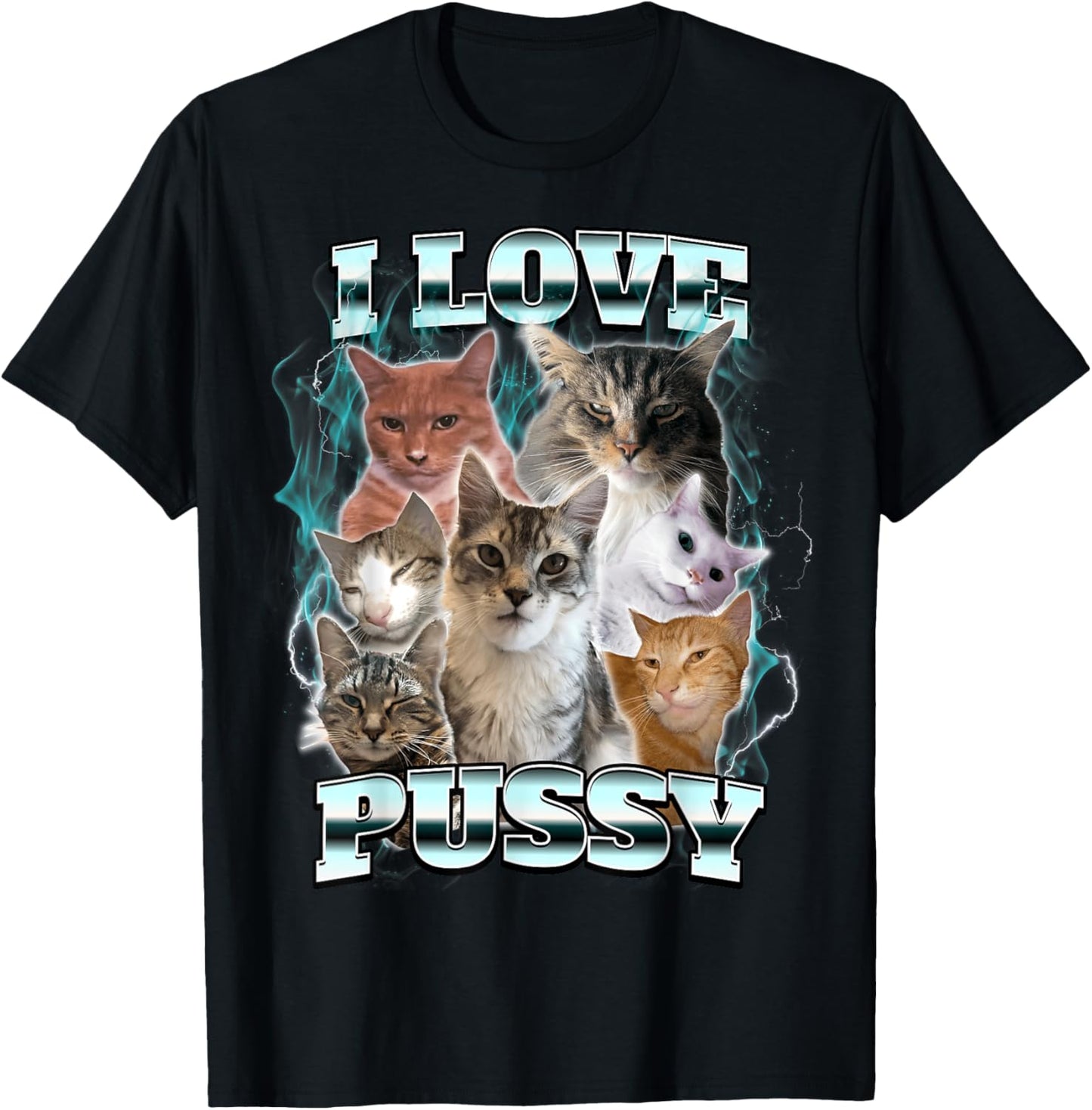 I Love Pussy Cat T-Shirt