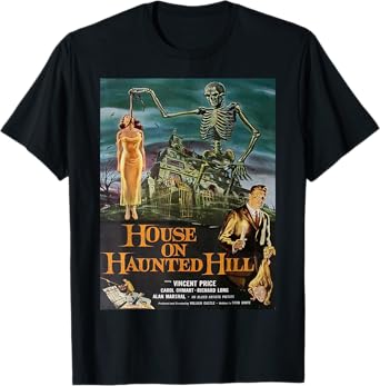 Vintage poster - House on Haunted Hill Retro T-Shirt T-Shirt