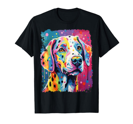 Pop Art Dog Dalmatian T-Shirt