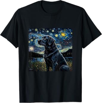 Cute Black Lab Black Labrador Retriever Puppy Dog Mom Animal T-Shirt