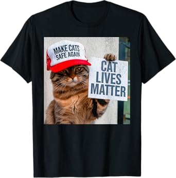 CAT LIVES MATTER, Springfield Pets Matter Men Women T-Shirt
