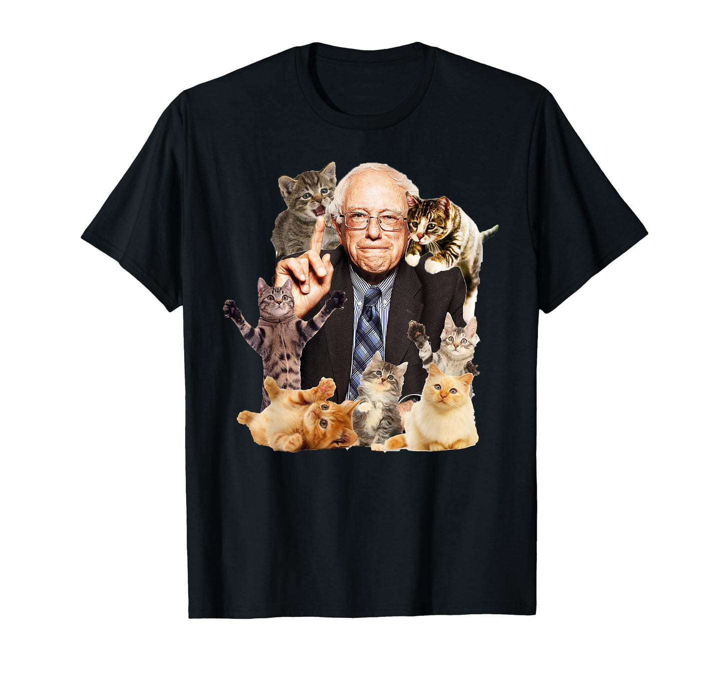 Bernie and Cats - Feel the Purr T-Shirt