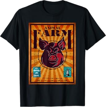 Animal Farm All Animals Are Equal Vintage T-Shirt