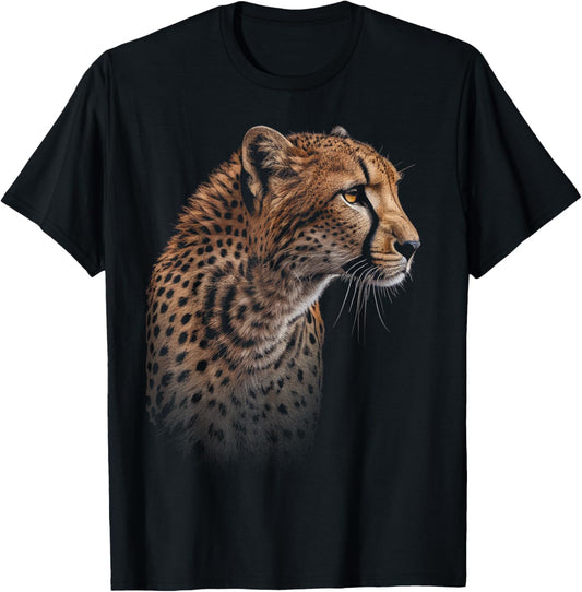 Leopard Cheetah Tiger Leopard Face Lion Cat T-Shirt