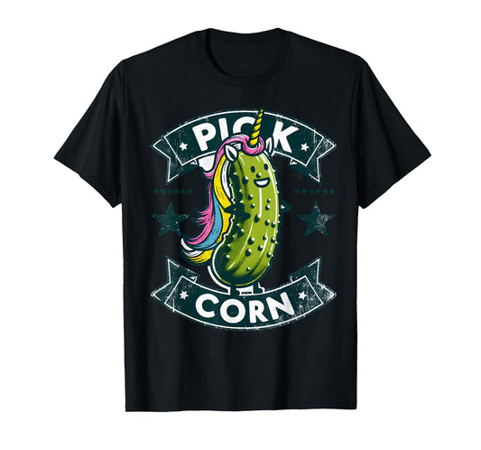 Pickle Unicorn Vintage T-Shirt