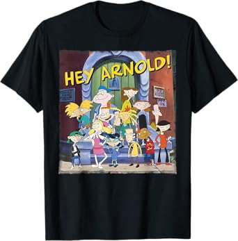Hey Arnold! Friends Group Shot Poster T-Shirt
