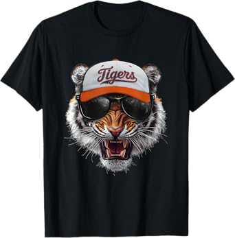 Retro Tigers Name Gifts Ideas | Tiger Name Distressed Lover T-Shirt