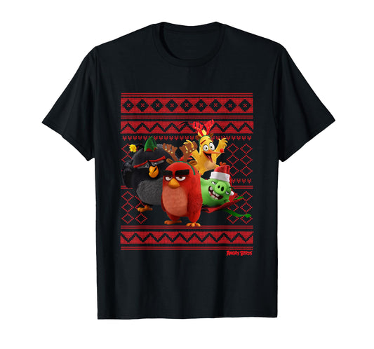 Angry Birds Christmas Official Merchandise T-Shirt