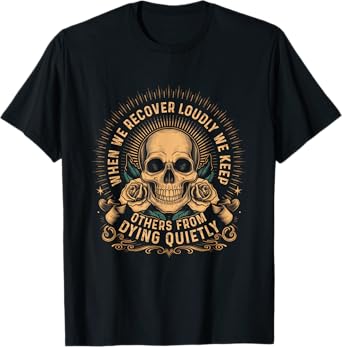 Addiction Recovery Narcotics Anonymous Sobriety Dying T-Shirt