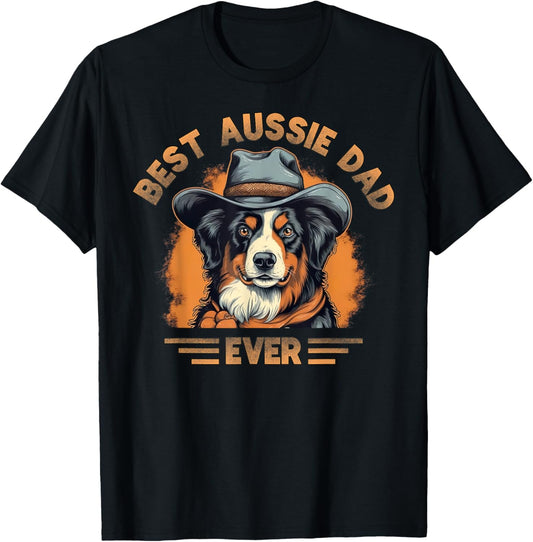 Aussie DAD Australian Shepherd T-Shirt