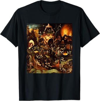 Mount Clothious Black Adult Unisex T-Shirt - Short Sleeve - Small - Crew Collar - Modern - Cartoon - Renaissance - Painting - Casual - Unique Design - Stretchable - Kids