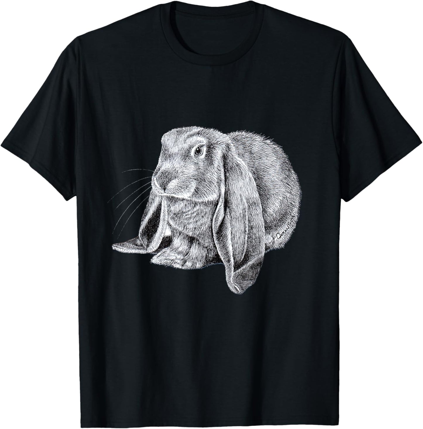 Cute English Lop Eared Bunny Rabbit T-Shirt
