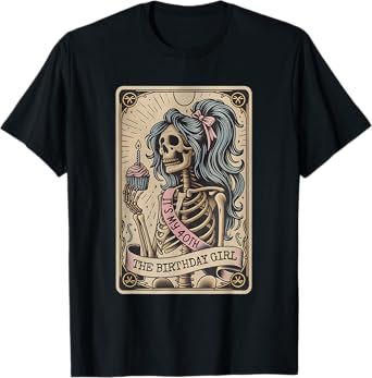 It's My 40th Birthday Tarot Card, Funny Skeleton Birthday T-Shirt