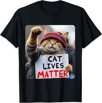 Cat Lives Matter Trump Donald Trump 2024 Cats Men Women T-Shirt