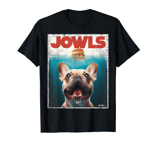 Funny Tan Frenchie Jowls, Fawn French Bulldog Mom Top, Dad T-Shirt