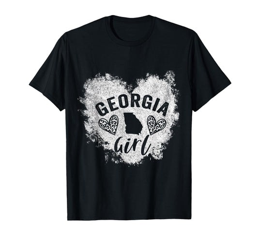 Georgia Girl Funny Hometown Georgia Home Georgia Roots T-Shirt