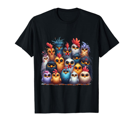 Photo Family Chickens T-Shirt