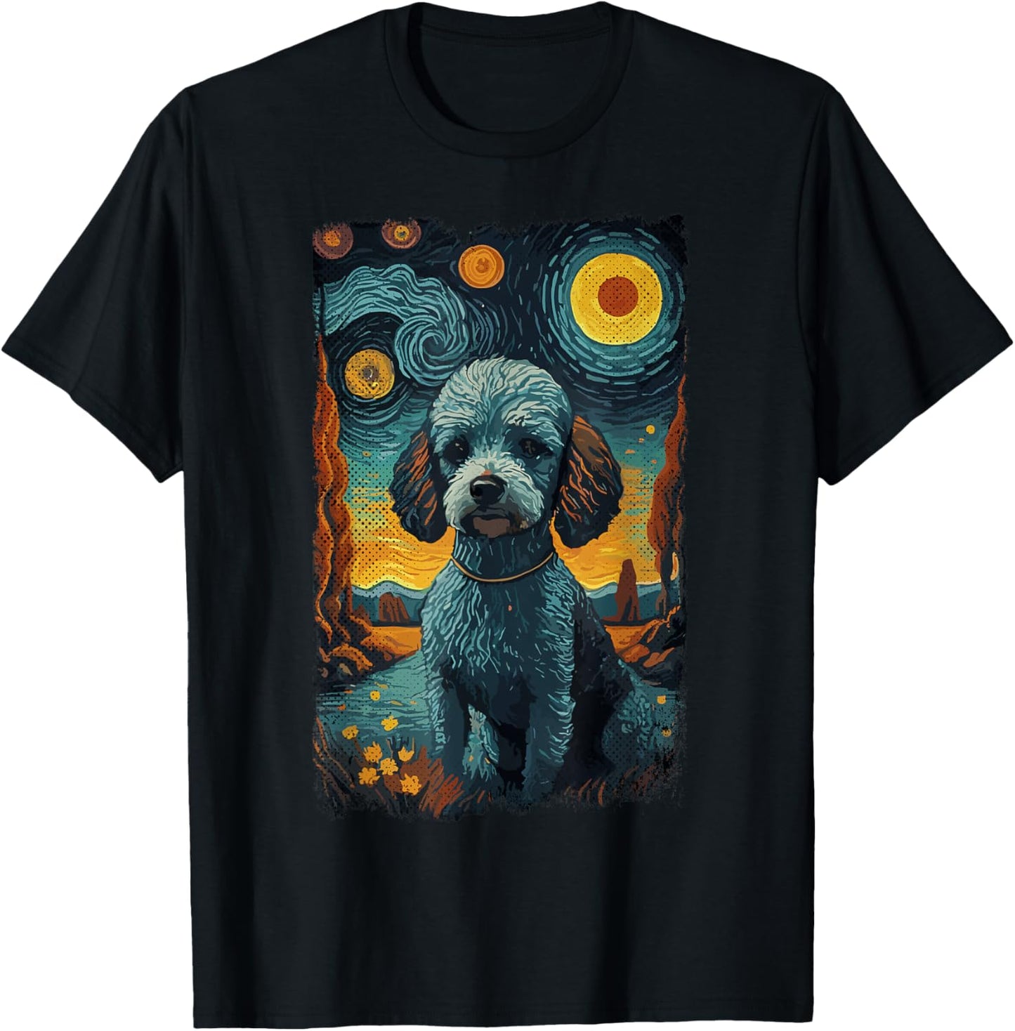Poodle Dog Lover Merch Dog Mom Poodle Dad Standard Poodle T-Shirt