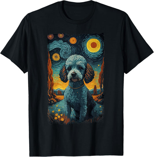 Poodle Dog Lover Merch Dog Mom Poodle Dad Standard Poodle T-Shirt