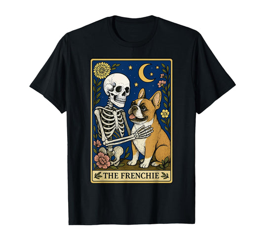 The Frenchie Tarot Card T-Shirt