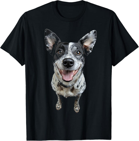 Cattle Dog Motif Pet Art Cattle T-Shirt
