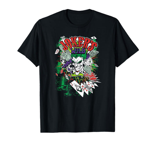 Batman Joker's Wild T Shirt T-Shirt