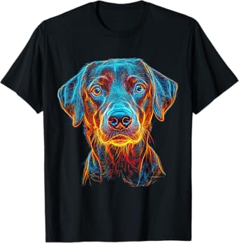 Labrador Retriever Dog Pet Blue Eyes Labrador Retriever T-Shirt