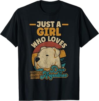 Dogo Argentino Dog T-Shirt for Men Women Kids
