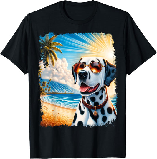Dalmatian Hawaiian T-Shirt