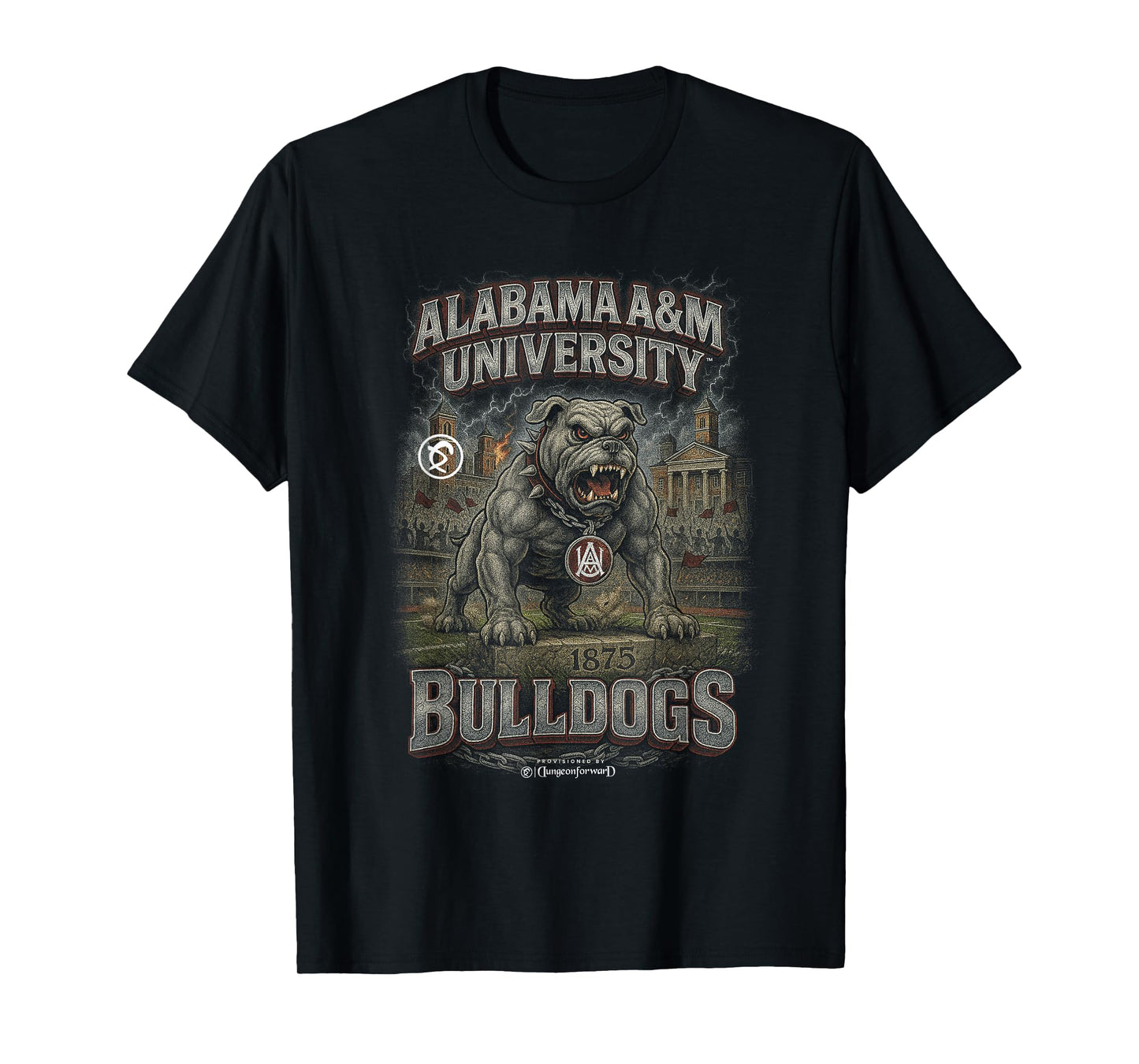 Alabama A&M University - The Yard AAMU HBCU Bootleg T-Shirt
