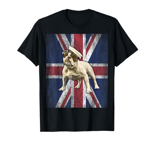 British Bulldog WW2 Victory Poster T-Shirt