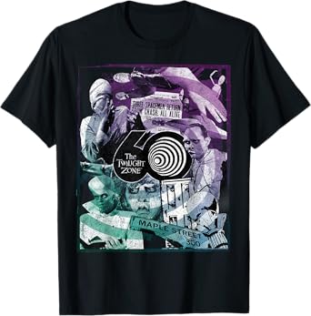 The Twilight Zone 60th Anniversary Gradient Group Poster T-Shirt