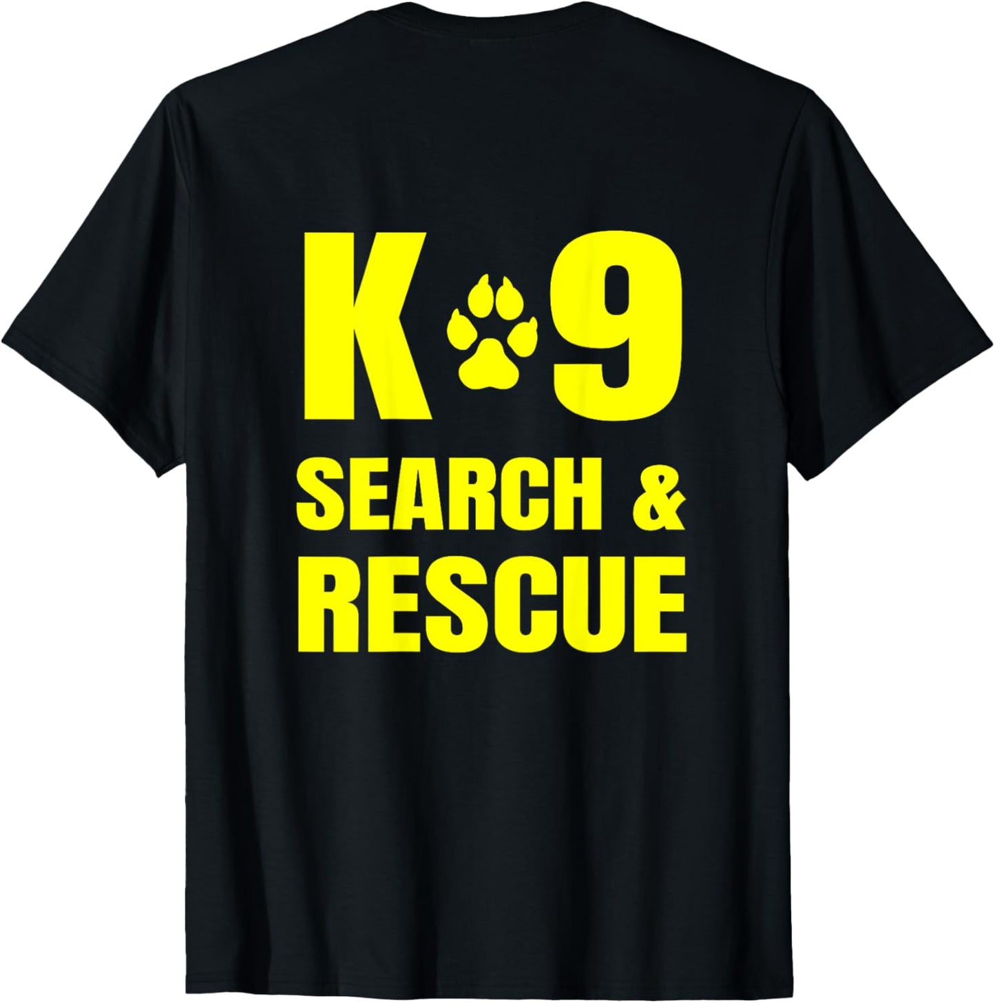 K-9 Search And Rescue Dog Handler Trainer SAR K9 Team Unit T-Shirt