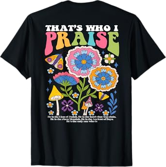 Brandon That's Who I Praise Jesus Christian Lake Merch T-Shirt