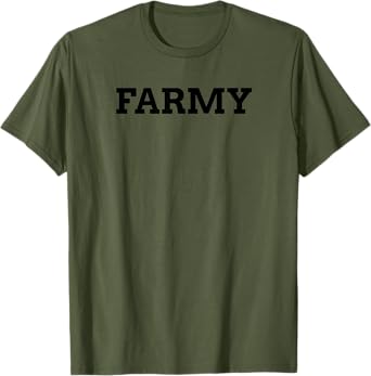 FARMY T-shirt by Earn Your Sleep
