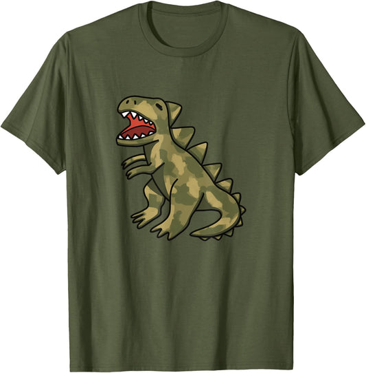Camouflage Dinosaur Camo Rex Kids T-Shirt