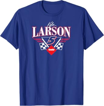 NASCAR - Kyle Larson 5 Hendrick Motorsports Triangle Blue T-Shirt