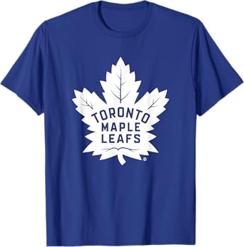 Toronto Maple Leafs Icon Royal Blue Officially Licensed T-Shirt