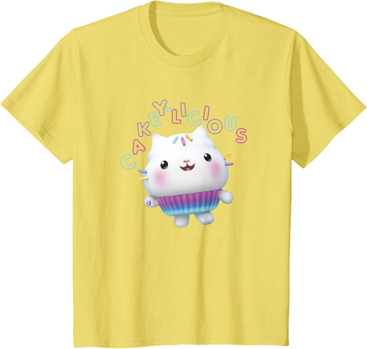 Spin Master Gabby's Dollhouse Cakey Cat Cakey-Licious T-Shirt