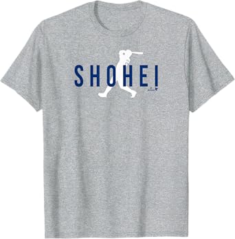 Shohei Ohtani - Silhouette Swing - Los Angeles Baseball T-Shirt