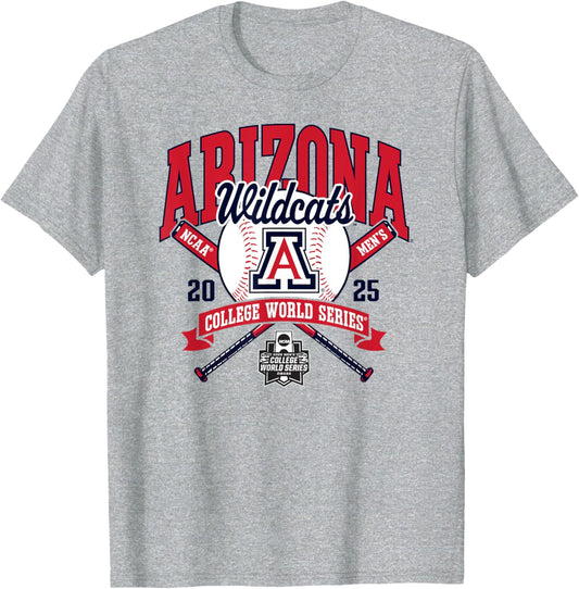 Arizona Wildcats College World Series 2025 Baseball Blast T-Shirt